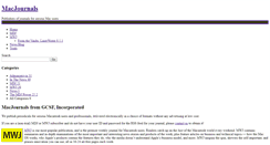 Desktop Screenshot of macjournals.com