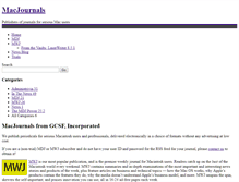 Tablet Screenshot of macjournals.com
